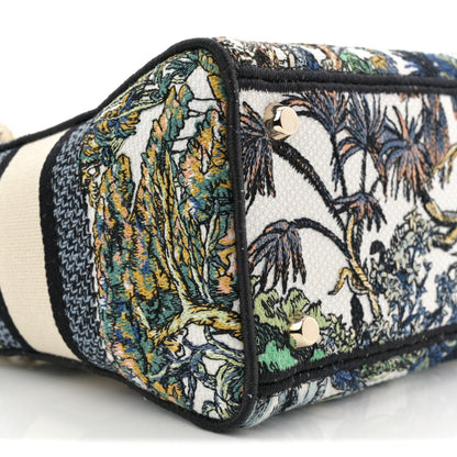 Canvas Embroidered Etoile de Voyage Medium Lady D-Lite Multicolor