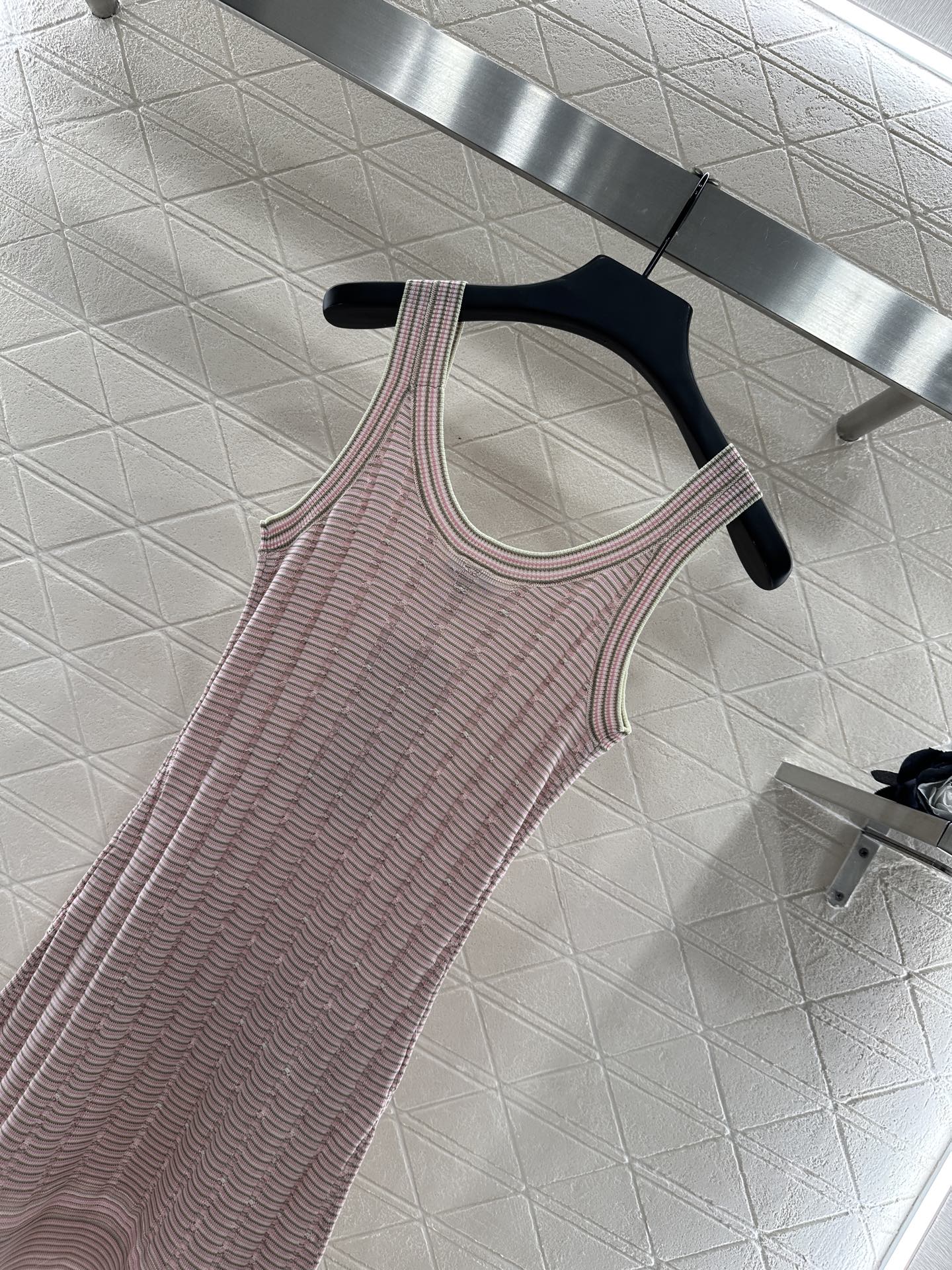 CHANEL KNIT CASHMERE VEST DRESS STYLE 279