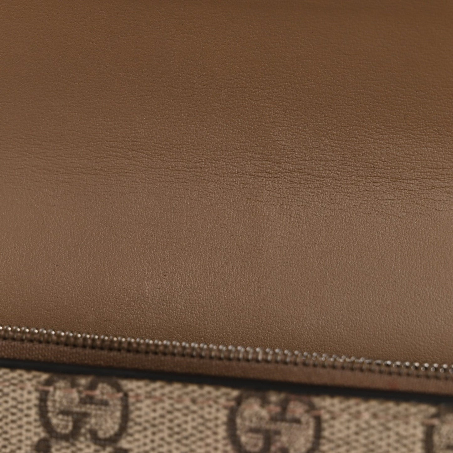 GG Supreme Monogram Mini Dionysus Chain Wallet Beige Taupe