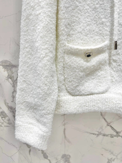 CHANEL 25S HOODED CARDIGAN 342