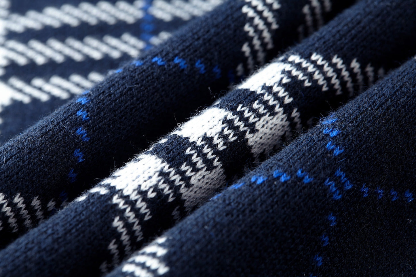 Bur 25 Sweater Navy Blue Wool