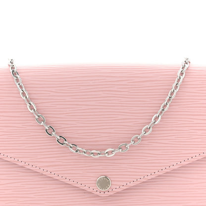 Epi Pochette Felicie Rose Ballerine