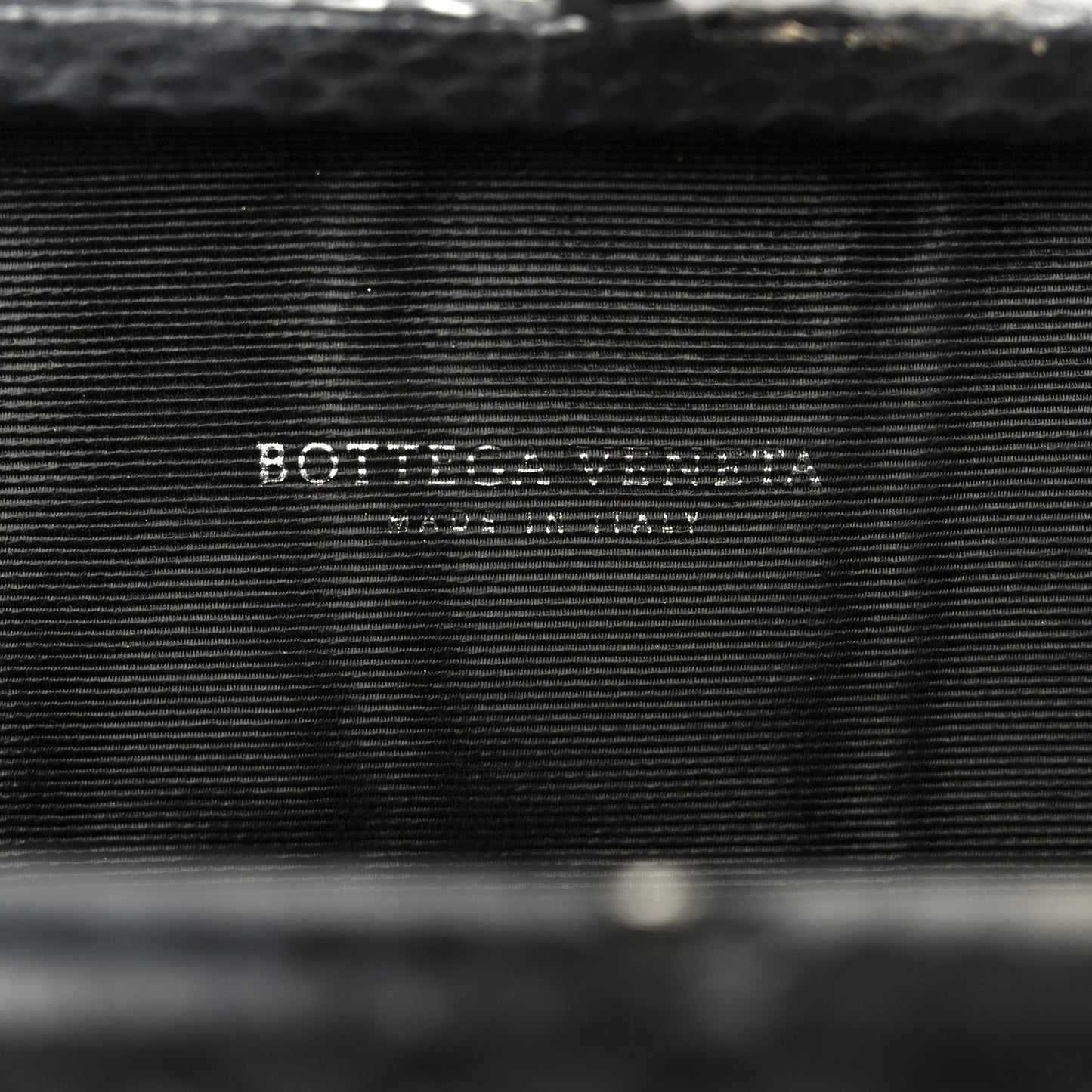 Satin Ayers Intreccio Impero Stretch Knot Clutch Black