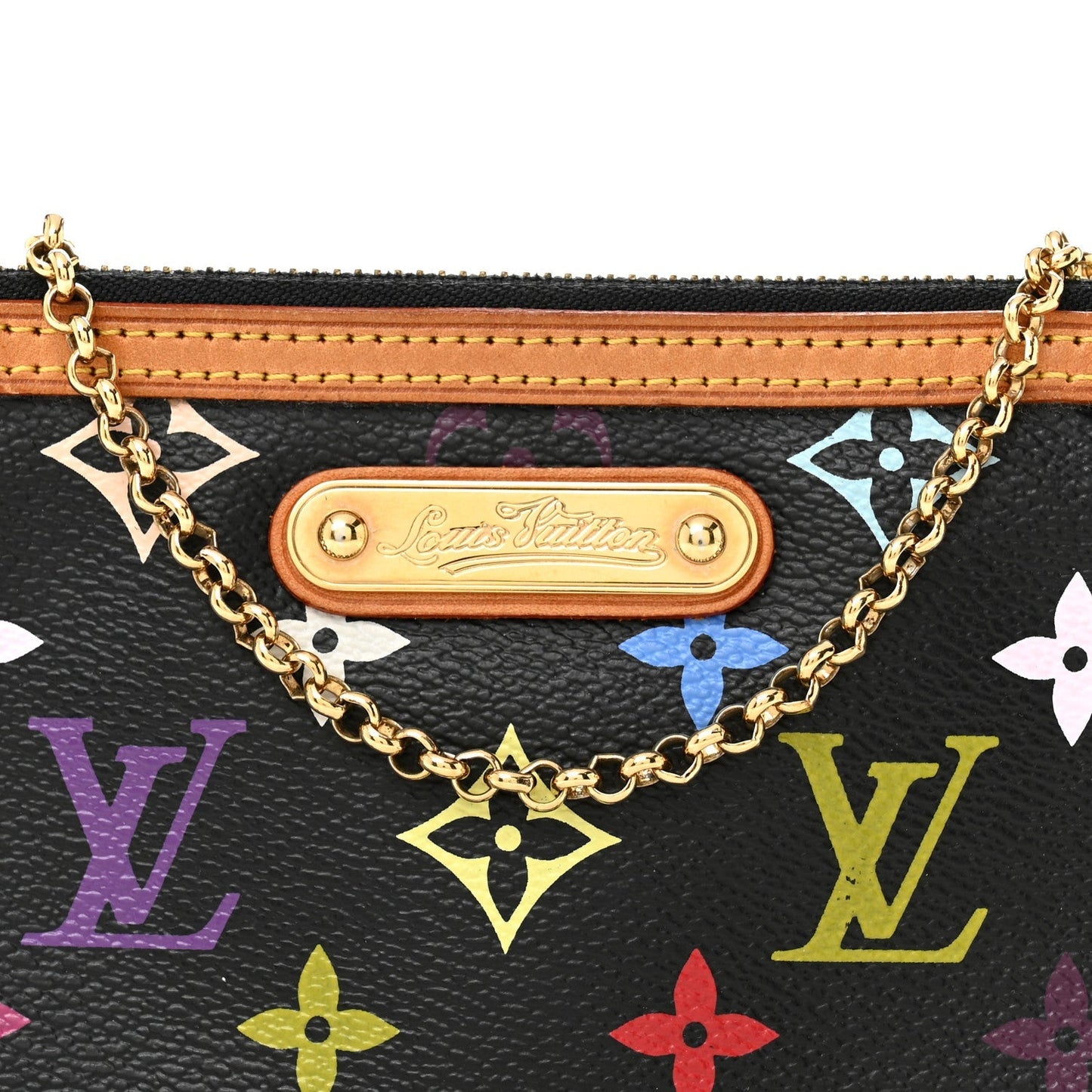Monogram Multicolor Pochette Milla MM Black