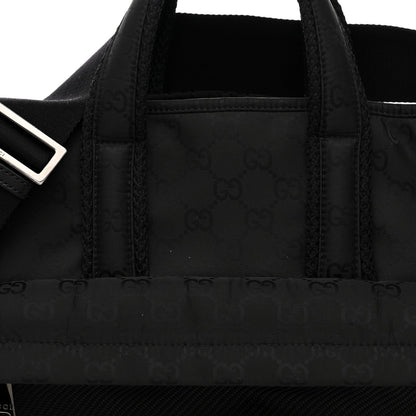 Nylon Large Nexus Tote Black