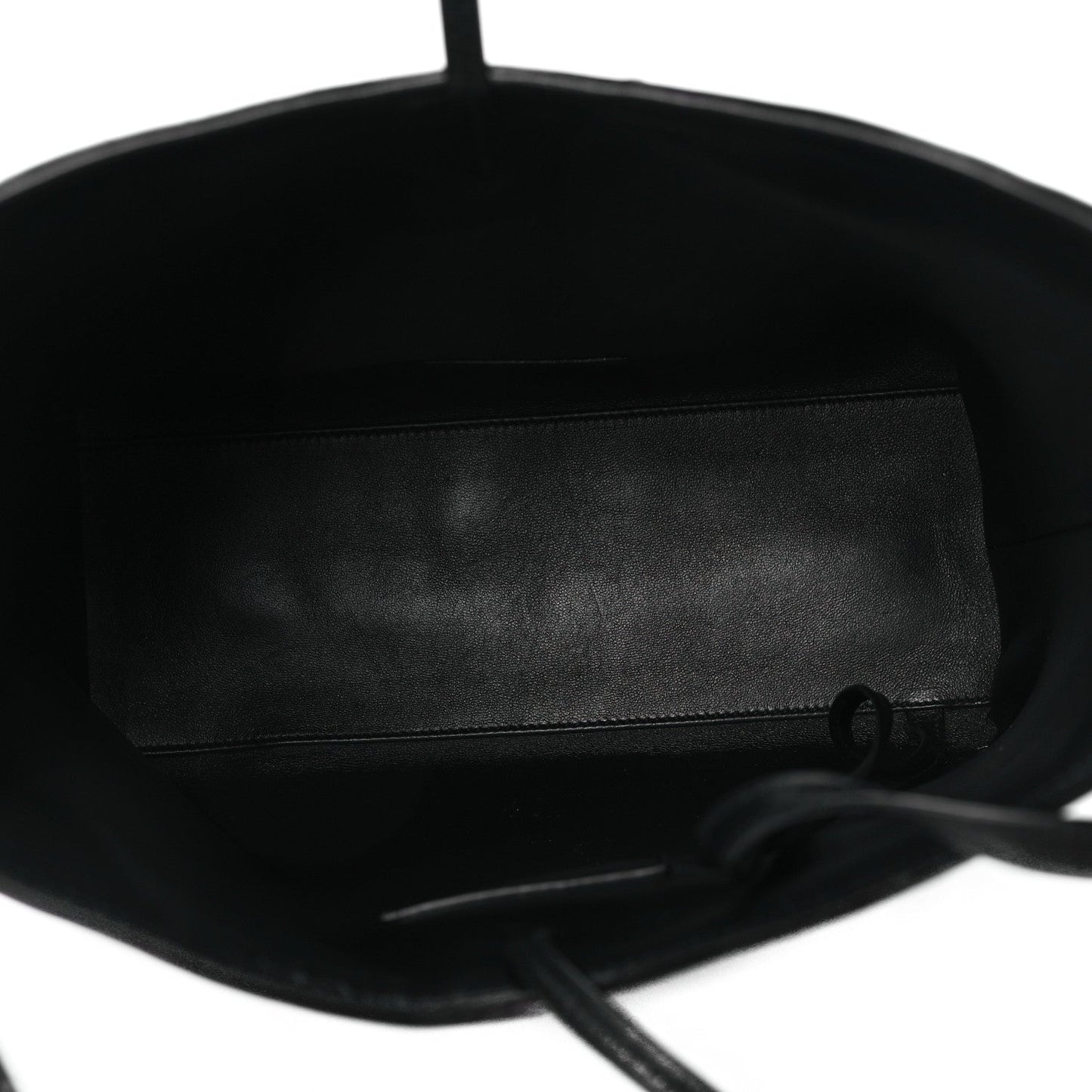Patent Calfskin Rendez-Vous Hobo Black