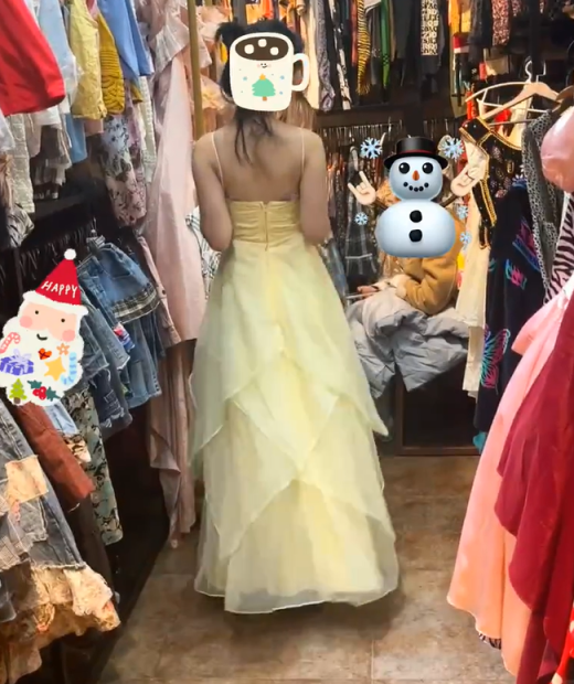 formaldressy-Yellow Fairy Dress gh6297