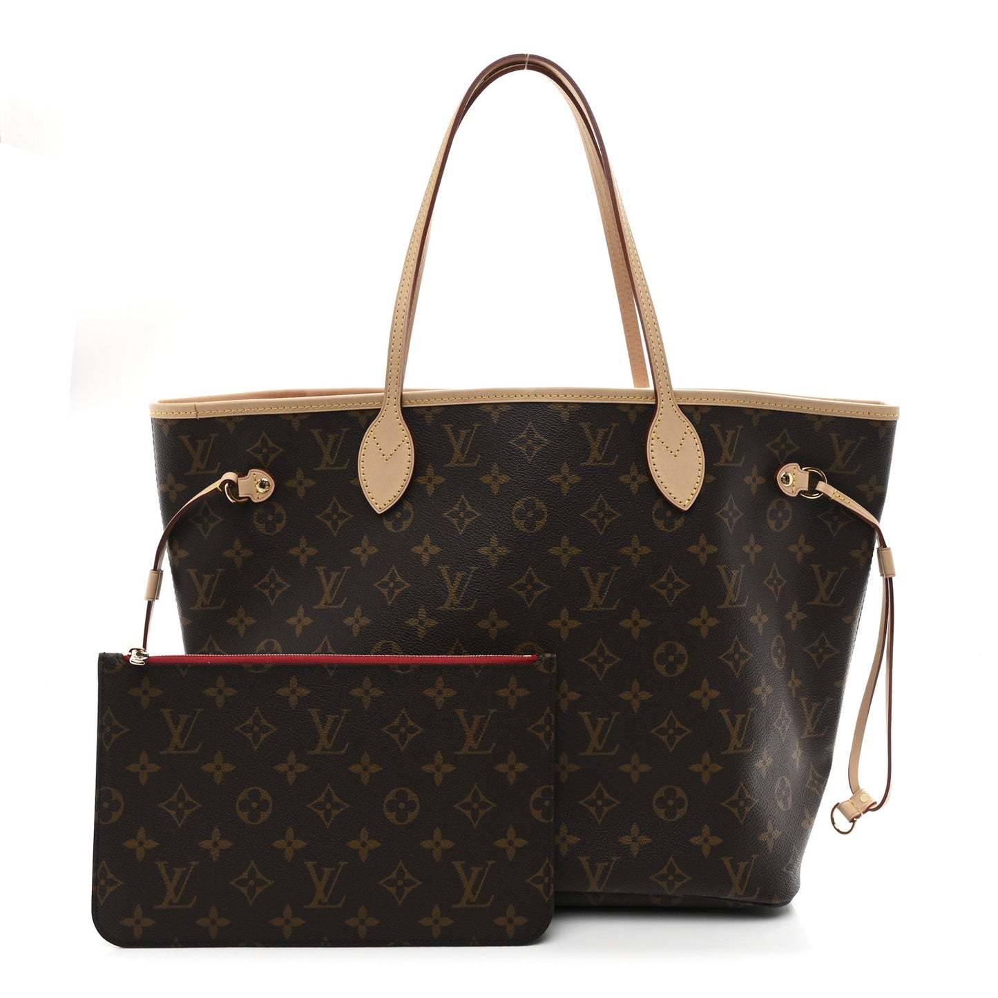 Monogram Neo Neverfull MM Cherry