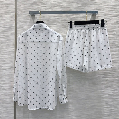 CC 25 Set Black mix White Polyester Fiber