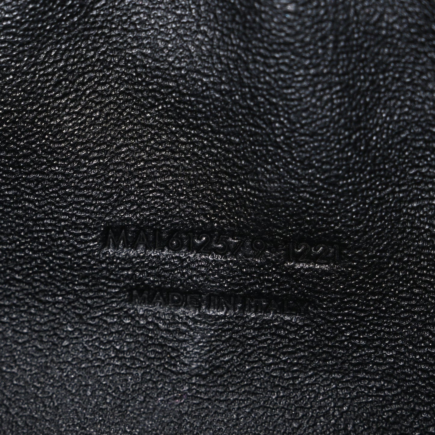 Grain De Poudre Matelasse Monogram Mini Lou Camera Bag Black
