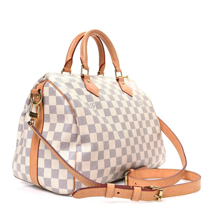 Damier Azur Speedy Bandouliere 30