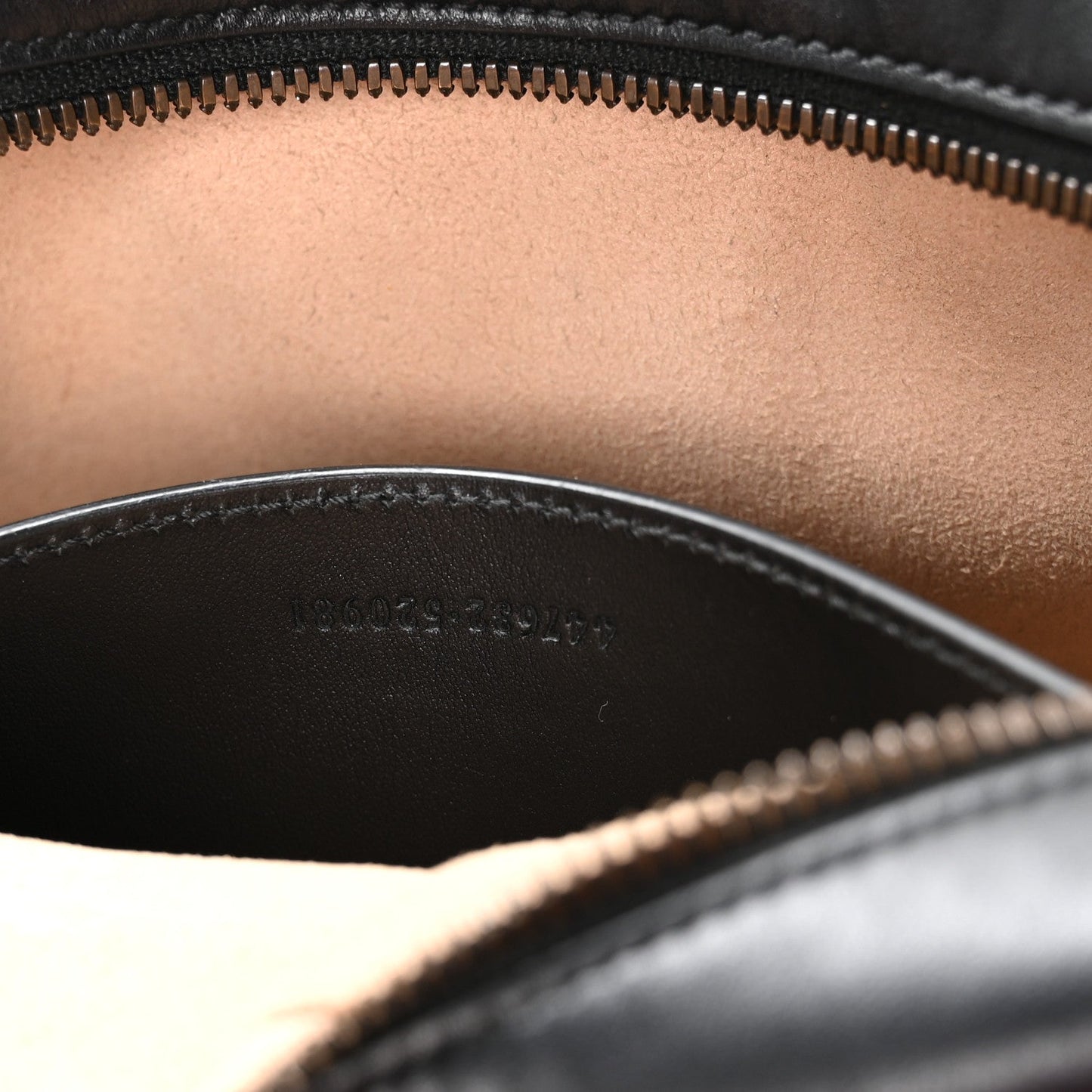 Calfskin Matelasse Small GG Marmont Chain Shoulder Bag Black