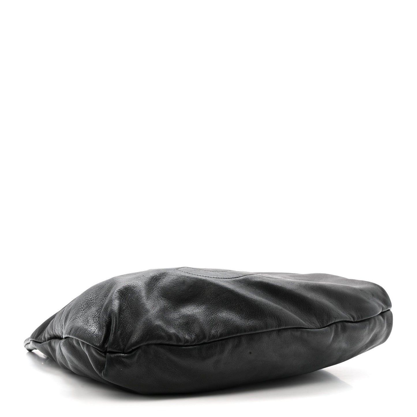 Lambskin Large Soft and Chain Hobo Black
