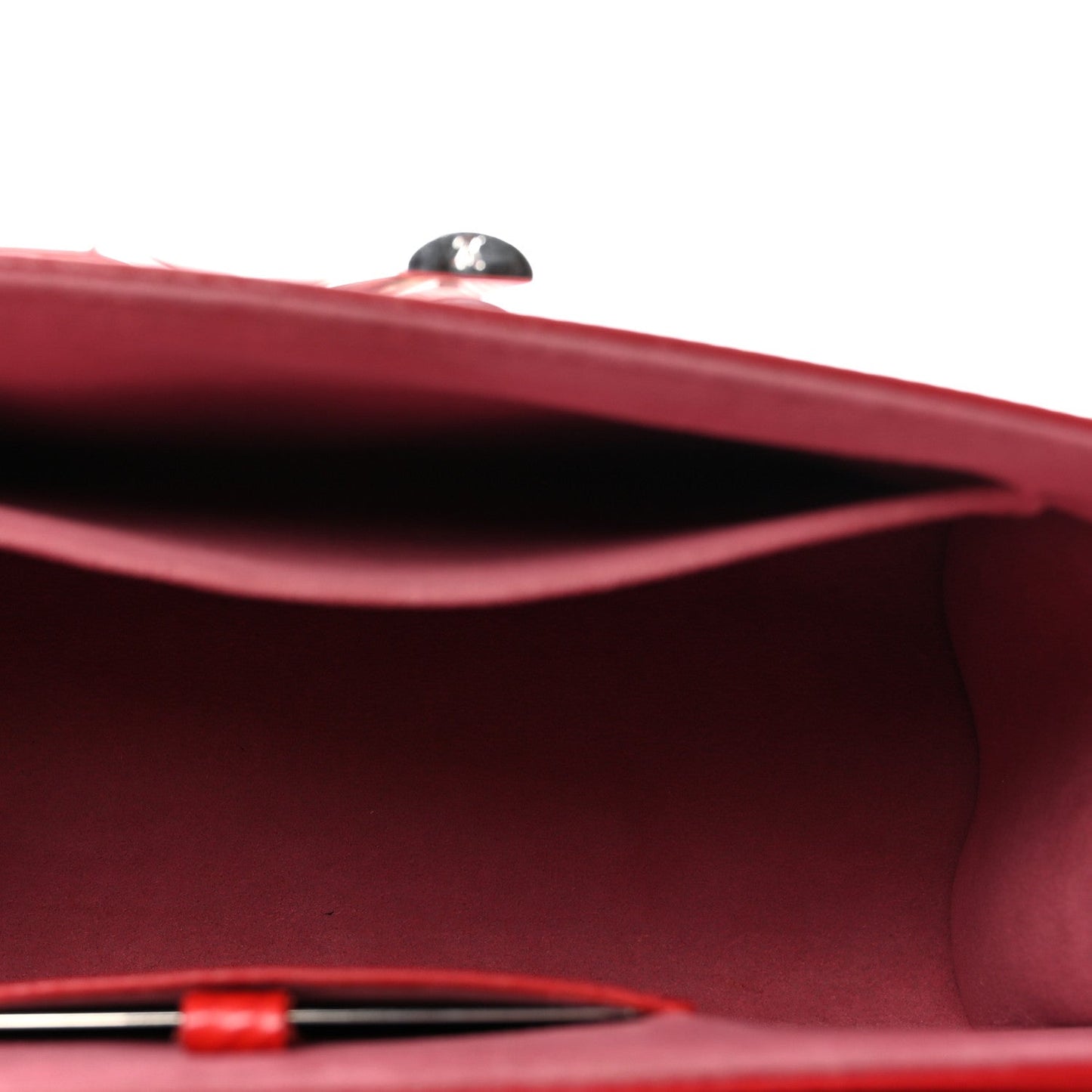 Epi Twist Shoulder Bag MM Coquelicot
