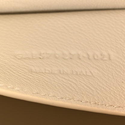 Smooth Calfskin Manhattan Shoulder Bag Crema Soft