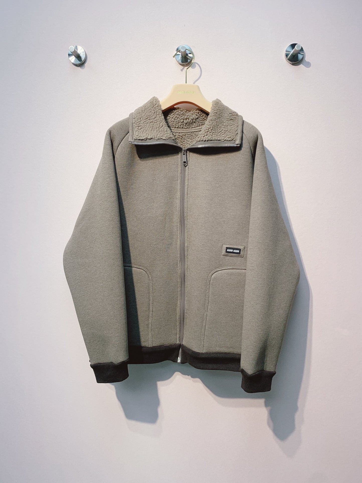 Miu Miu 25 Jacket Dark Brown Polyester 300164