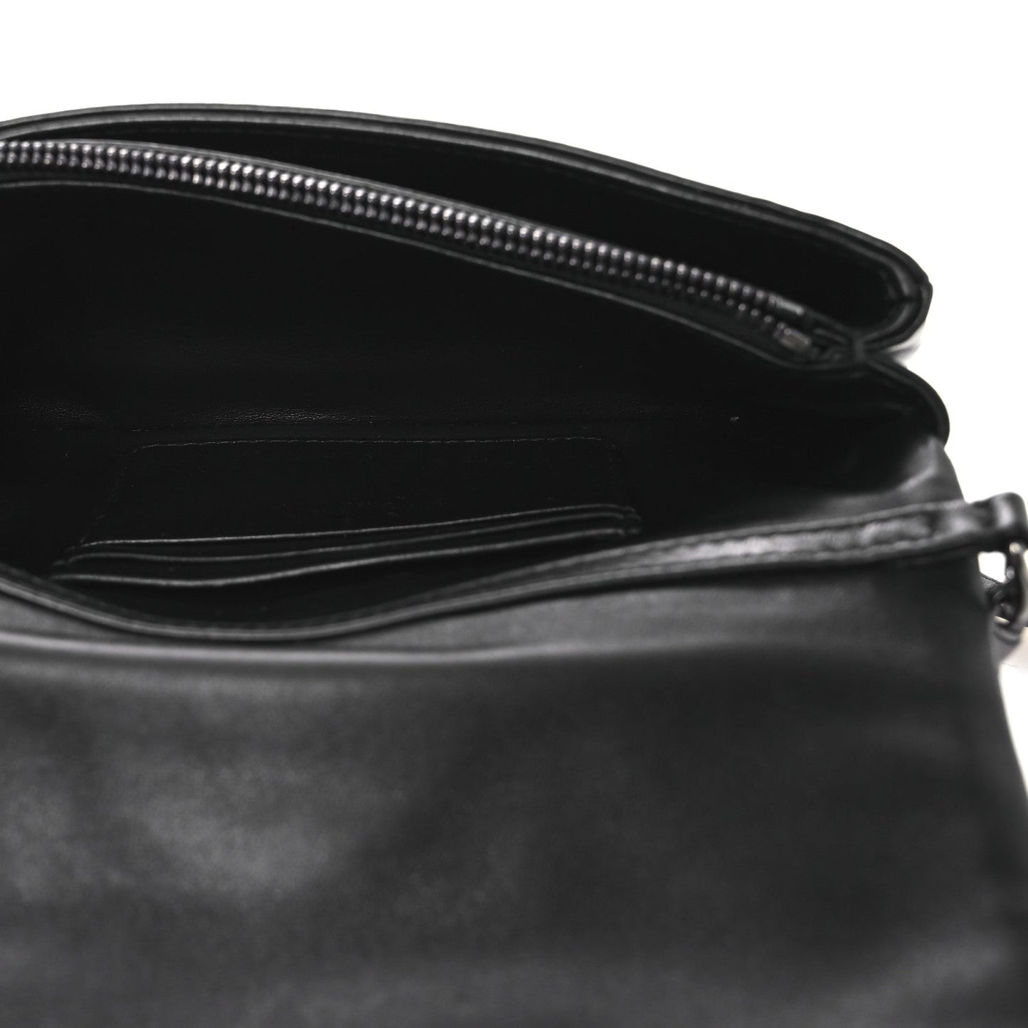 Calfskin Macrocannage Mini Caro Bag Black