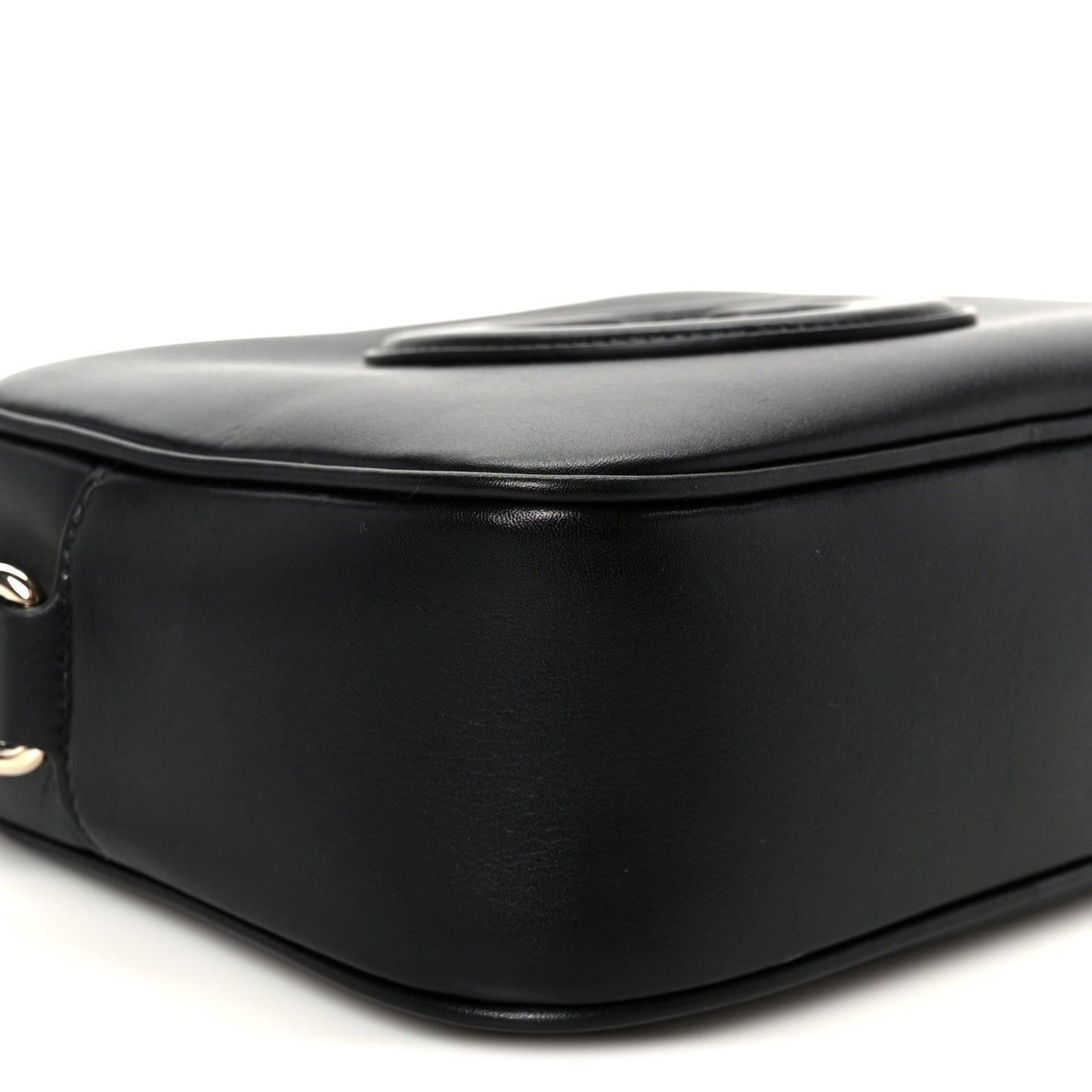 Sweetbread Calfskin Mini Blondie Bag Black