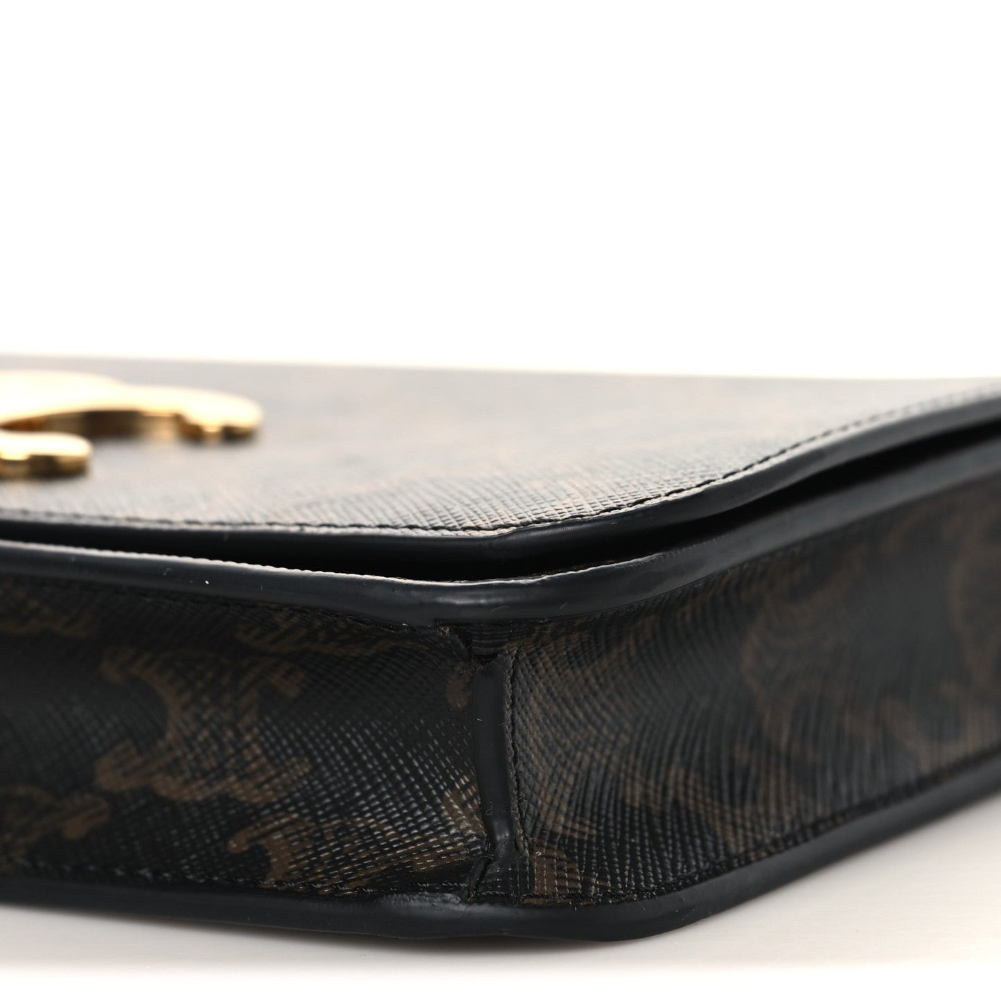 Triomphe Canvas Multipochette Tan