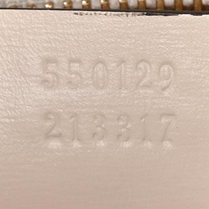 Calfskin Small Arli Flap Shoulder Bag Mystic White