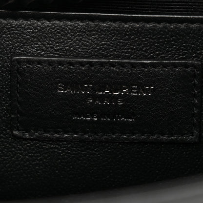 Grain De Poudre Medium Classic Monogram Monochrome Kate Satchel Black