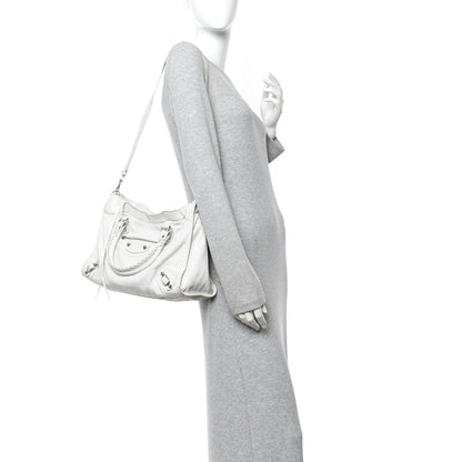 Arena Storico Classic Silver Hardware Medium Le City Optic White