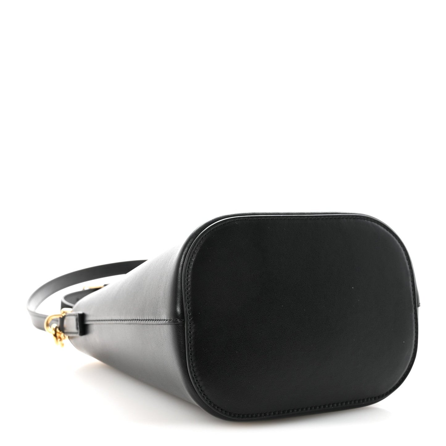 Smooth Calfskin Triomphe Small Louise Bag Black