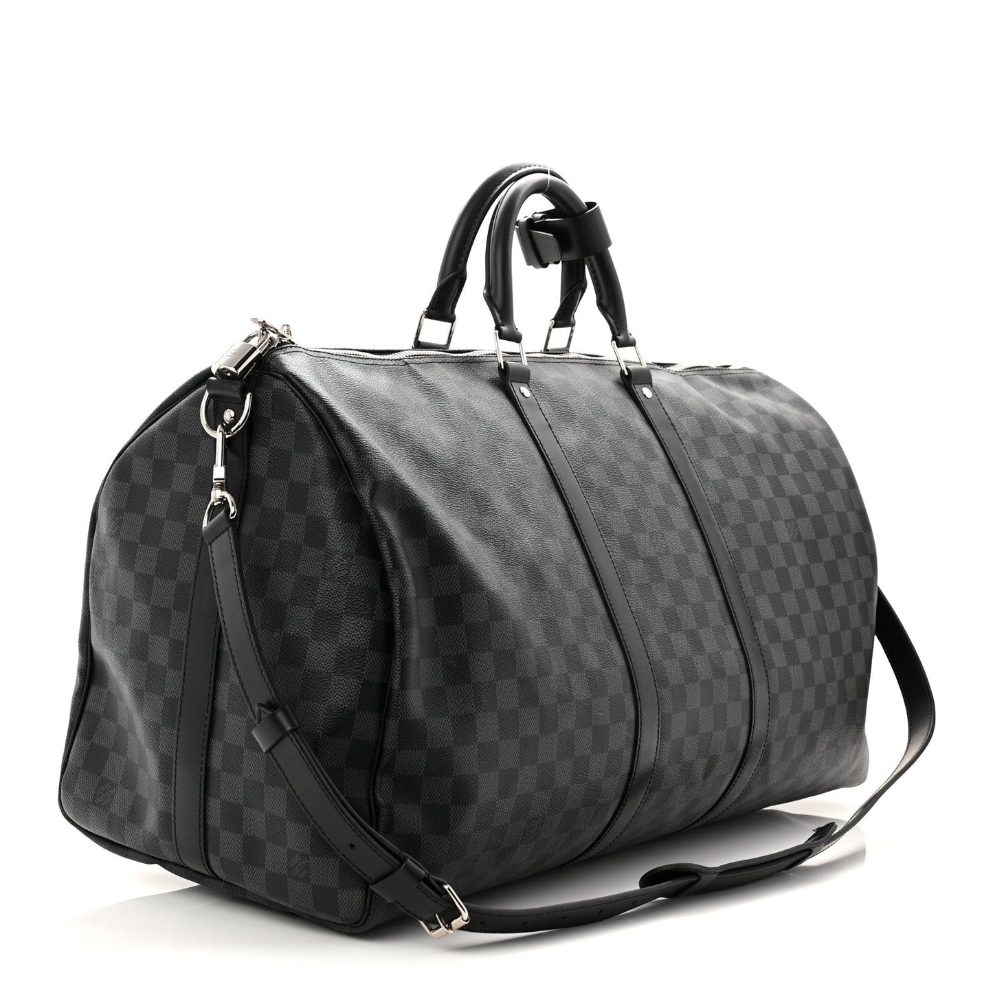 Damier Graphite Keepall Bandouliere 55
