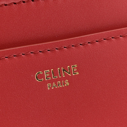 Satinated Calfskin Mini 16 Top Handle Bag Raspberry