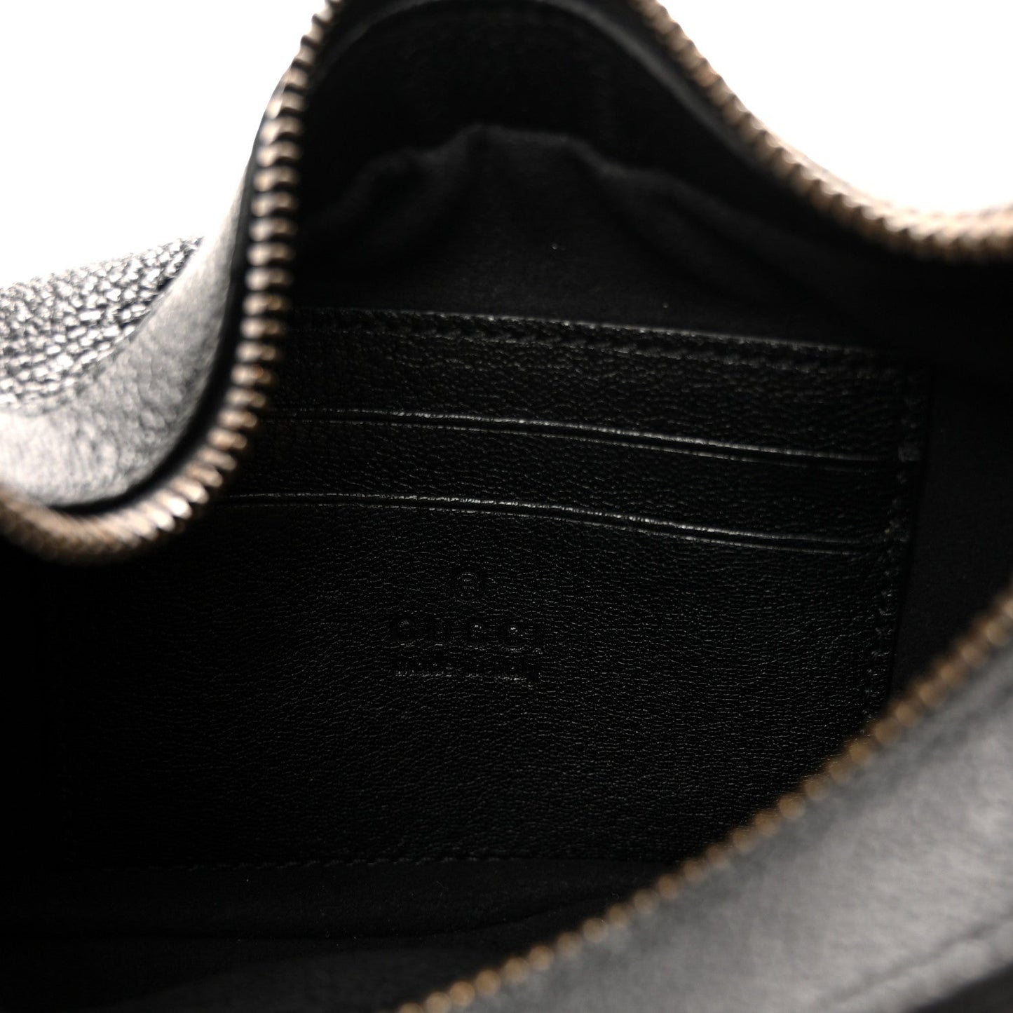 Goatskin Small Aphrodite Shoulder Bag Black