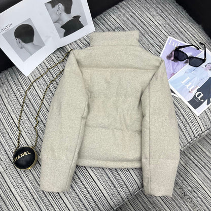 LP 25 Jacket Ivory Wool Fabric Down 308192