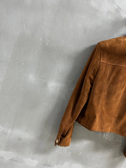 CC 25 Chain Jacket Blend Tan Cashmere