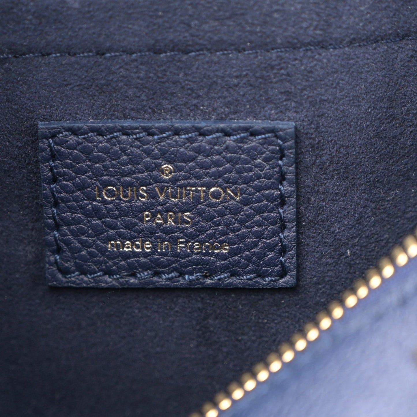 Empreinte Monogram Giant Speedy Bandouliere 20 Navy Creme