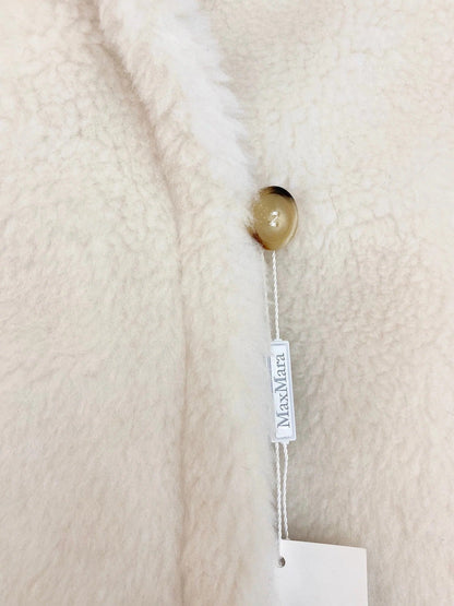 MAX MARA 25S TEDDY SHORT JACKET 078