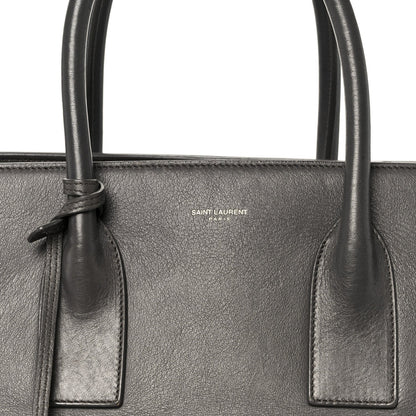 Calfskin Large Sac de Jour Carryall Grey