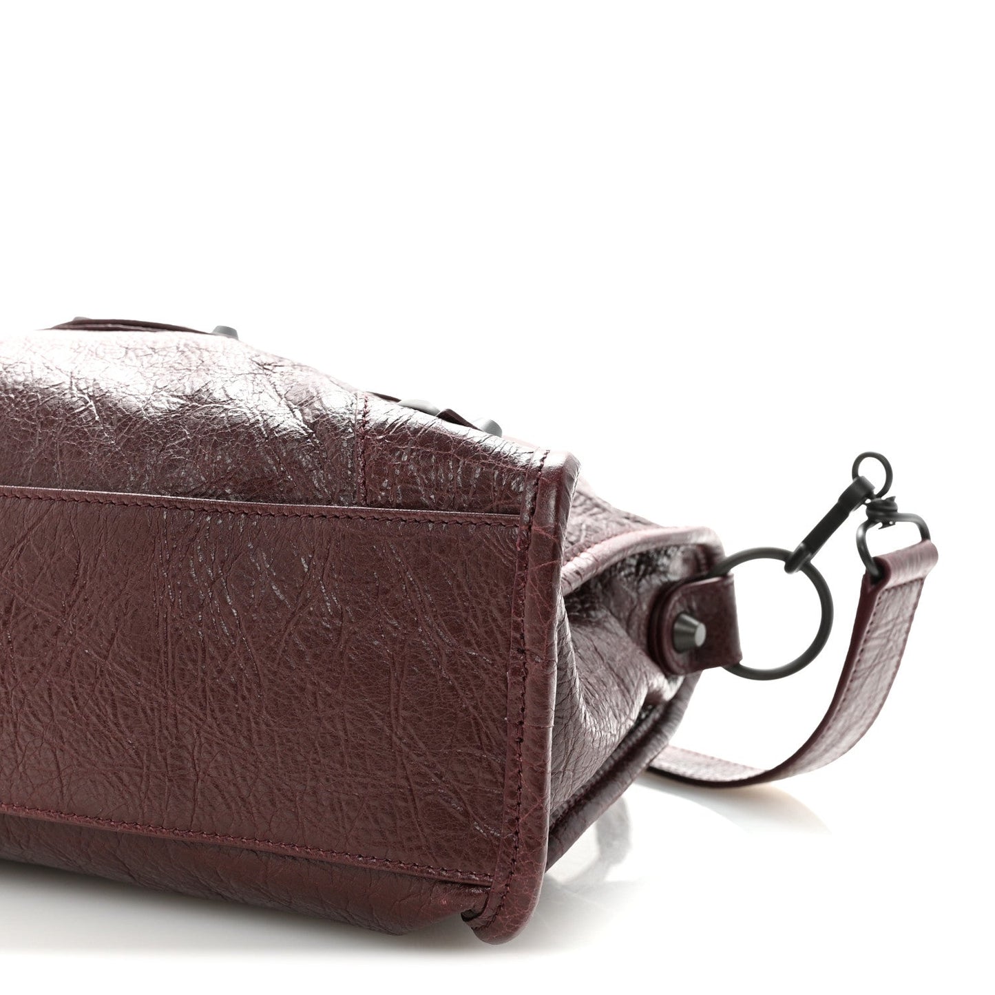 Agneau Arena Storico Classic Hardware Small Le City Dark Burgundy