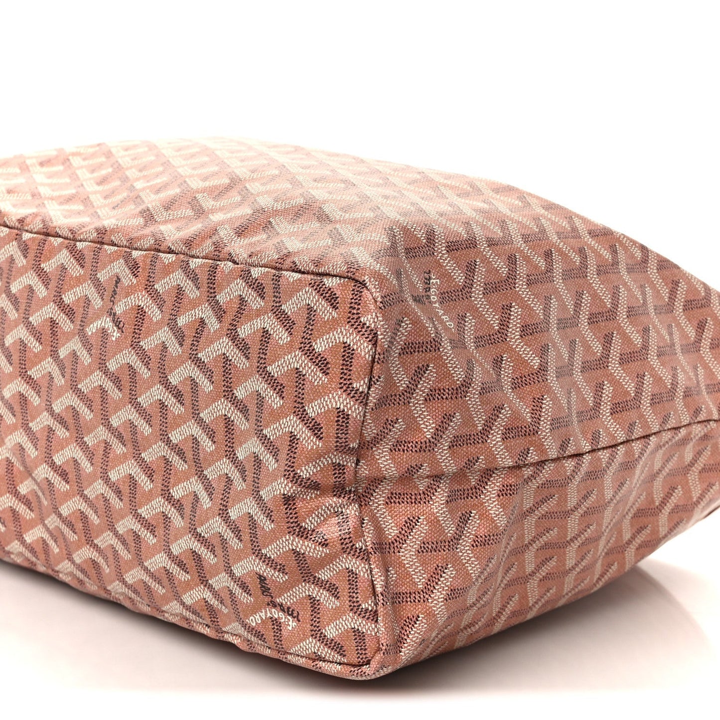 Iridescent Goyardine Saint Louis PM Pearly Coral