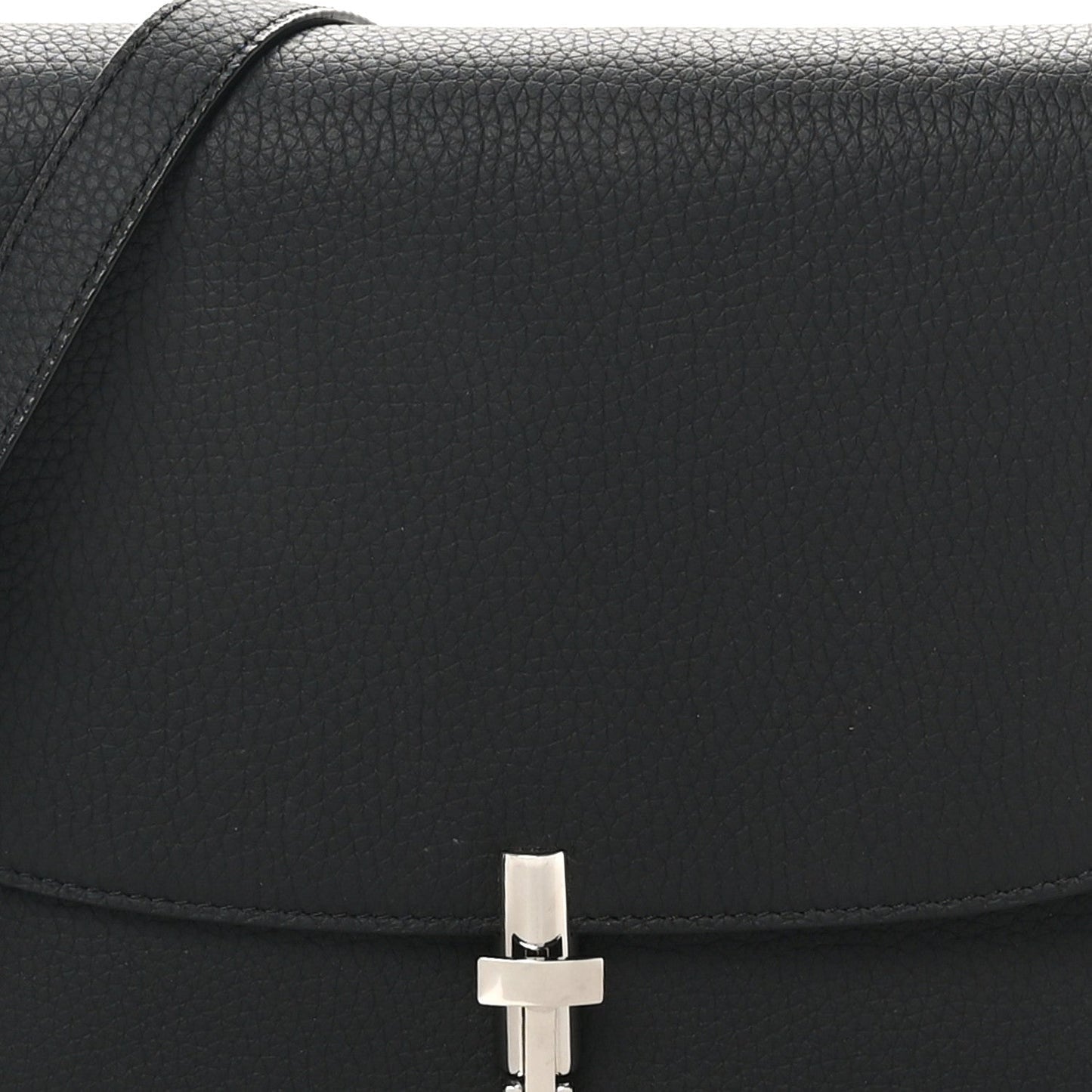 Grained Calfskin The Sofia 10 Crossbody Black
