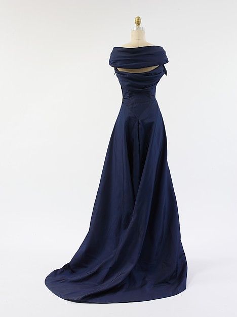 formaldressy-Navy blue simple and fashionable long satin floor-length prom dress evening dress graduation dress gh5198