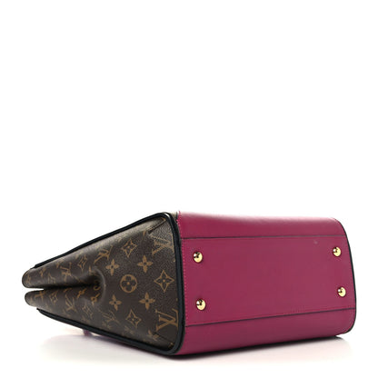 Calfskin Monogram Kimono Tote Aurore