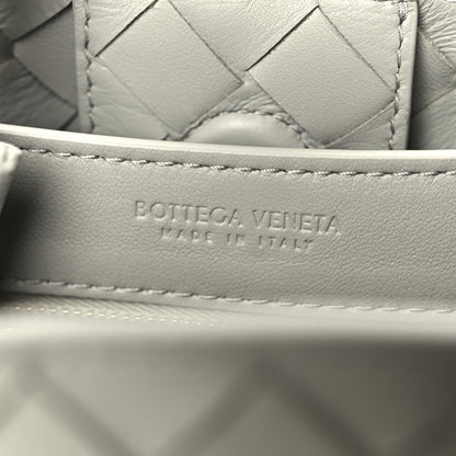Nappa Intrecciato Small Andiamo Shoulder Bag Sterling