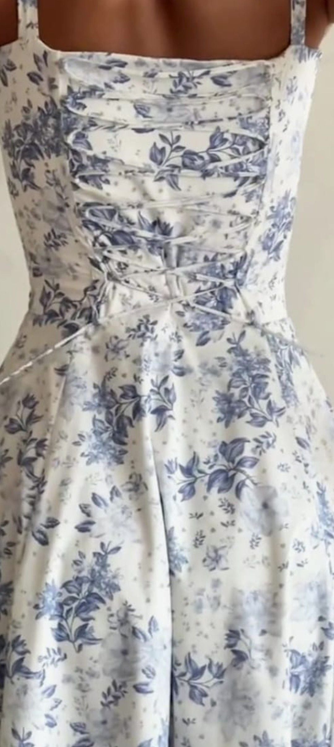 formaldressy-- Blue floral elegant short chiffon homecoming dress for women girls garden party dress blue and white porcelain gh5718