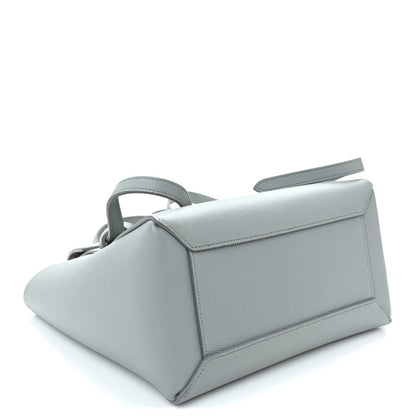 Grained Calfskin Micro Belt Bag Cloud