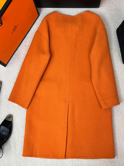 HERMES 25S CASHMERE COAT 198