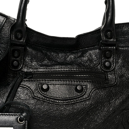 Agneau Arena Classic Black Hardware S City Black