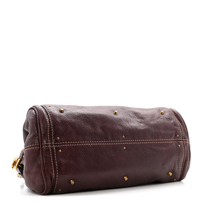 Calfskin Medium Paddington Satchel Chocolate