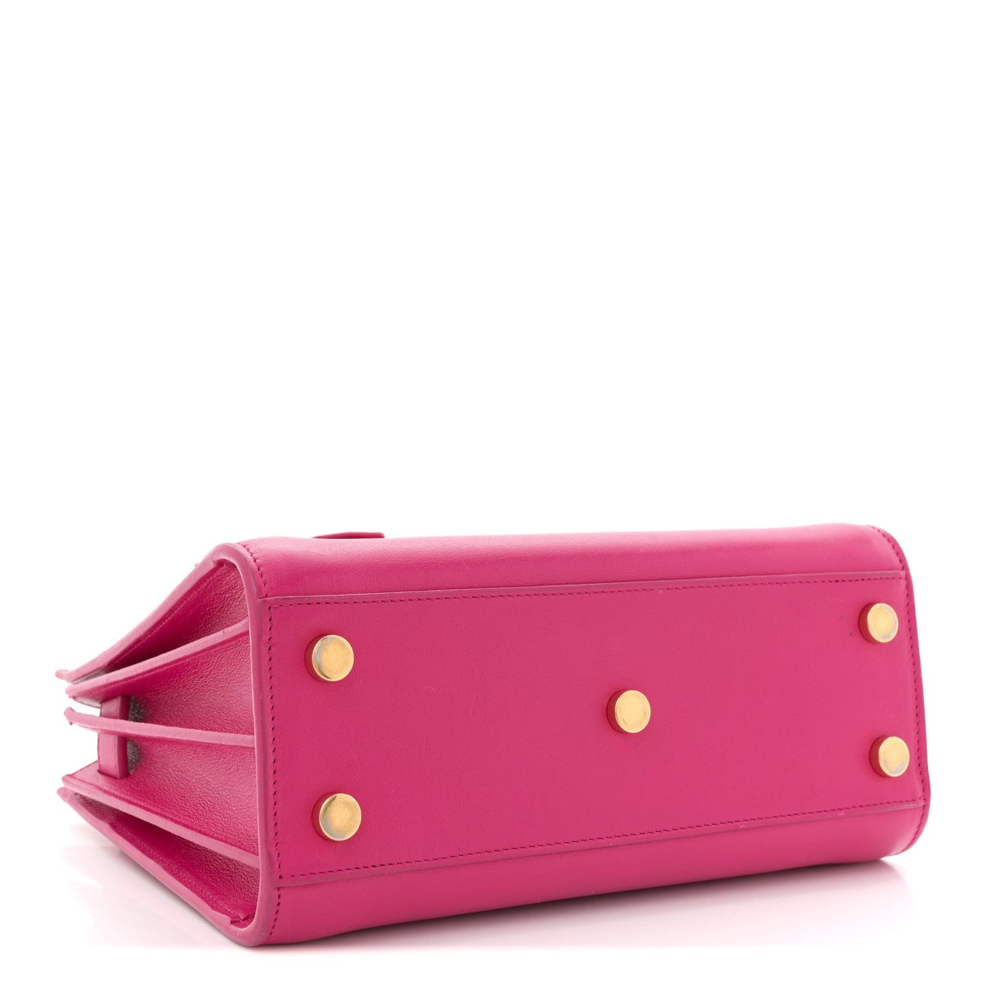 Calfskin Nano Sac De Jour Bubblegum