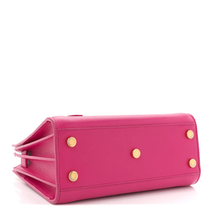 Calfskin Nano Sac De Jour Bubblegum