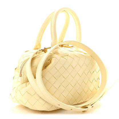 Nappa Intrecciato Mini Bauletto Camomile