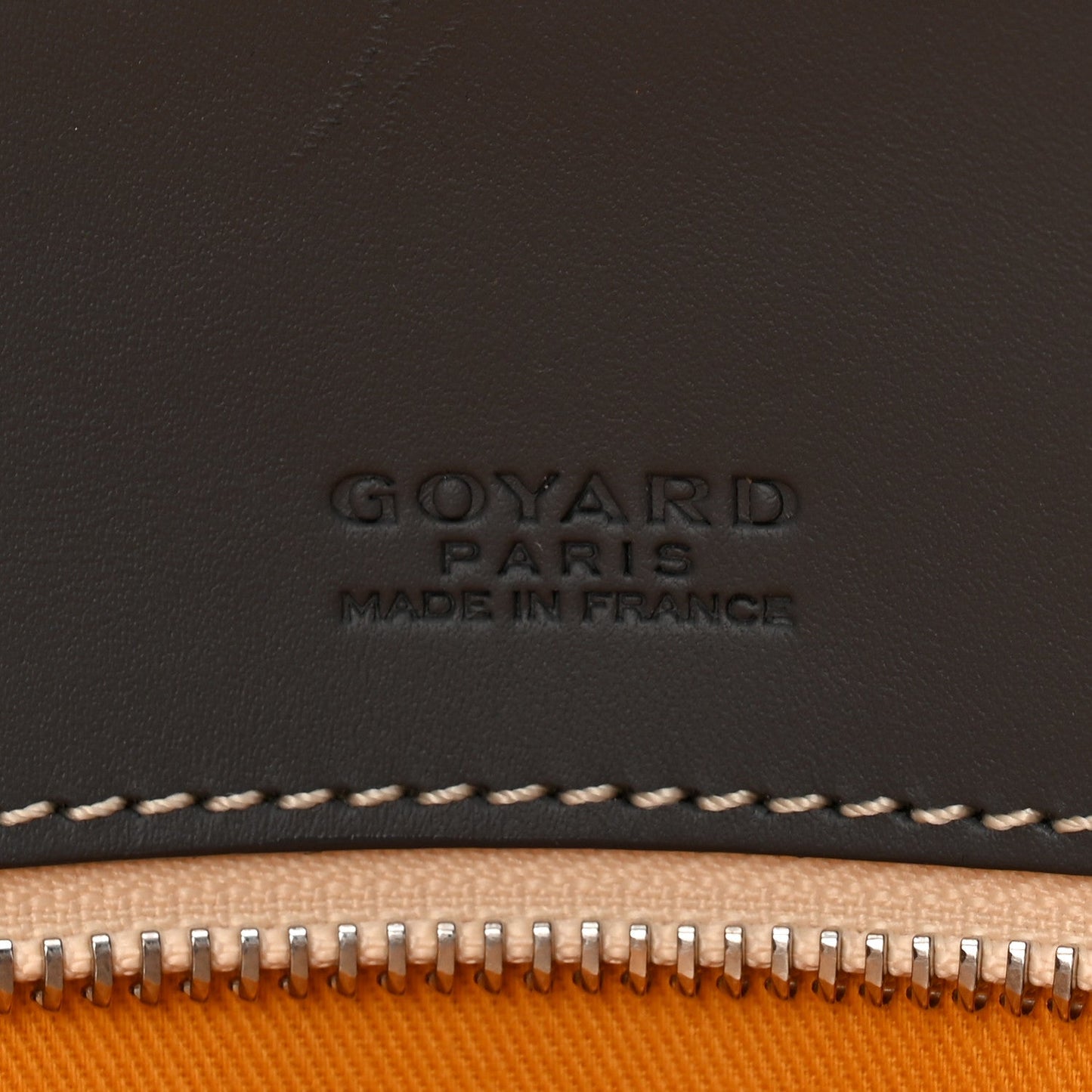 Goyardine Ambassade MM Briefcase Grey
